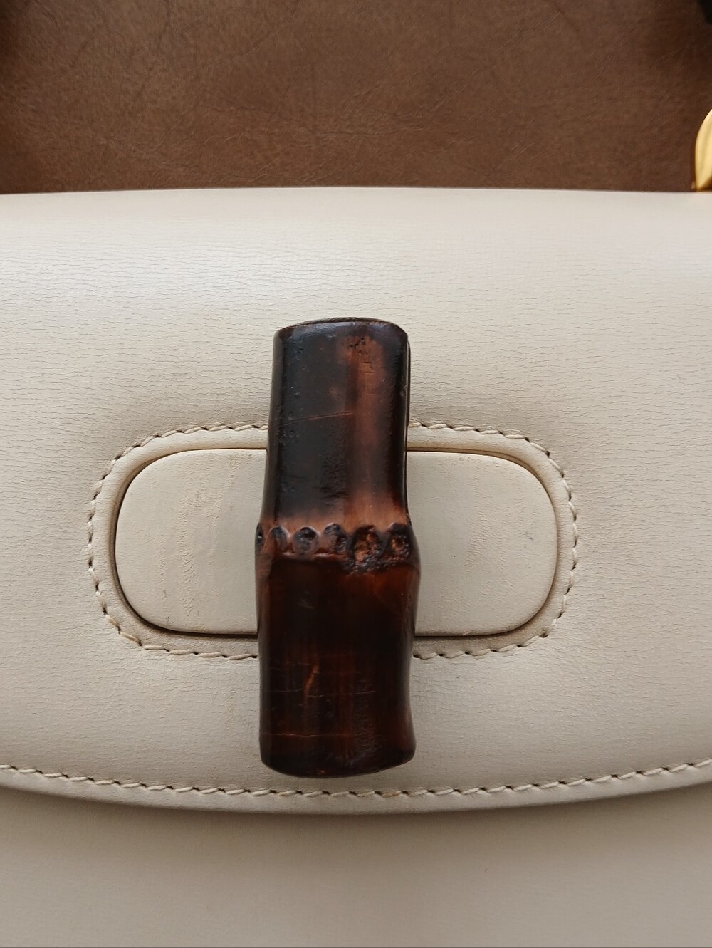 Vintage Gucci classic bamboo handle bag - Picture 10 of 16